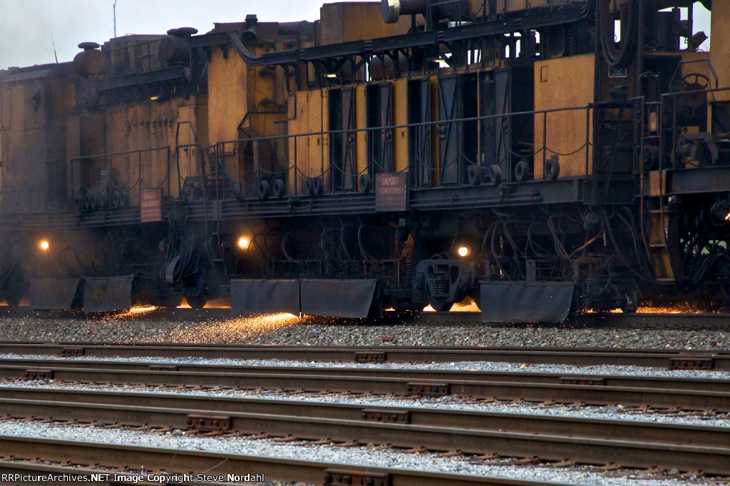 Loram Rail Grinding Train